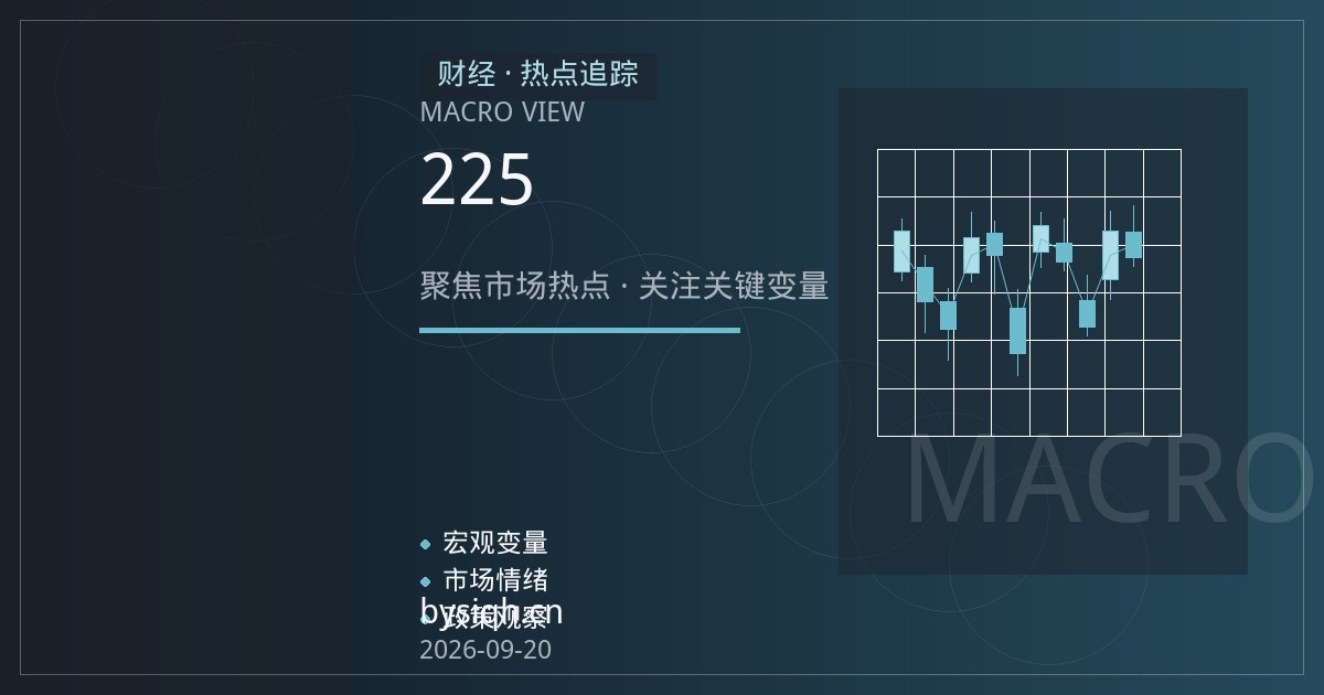 日经225期货高位回撤：政策正常化预期与外资流向的技术面观察